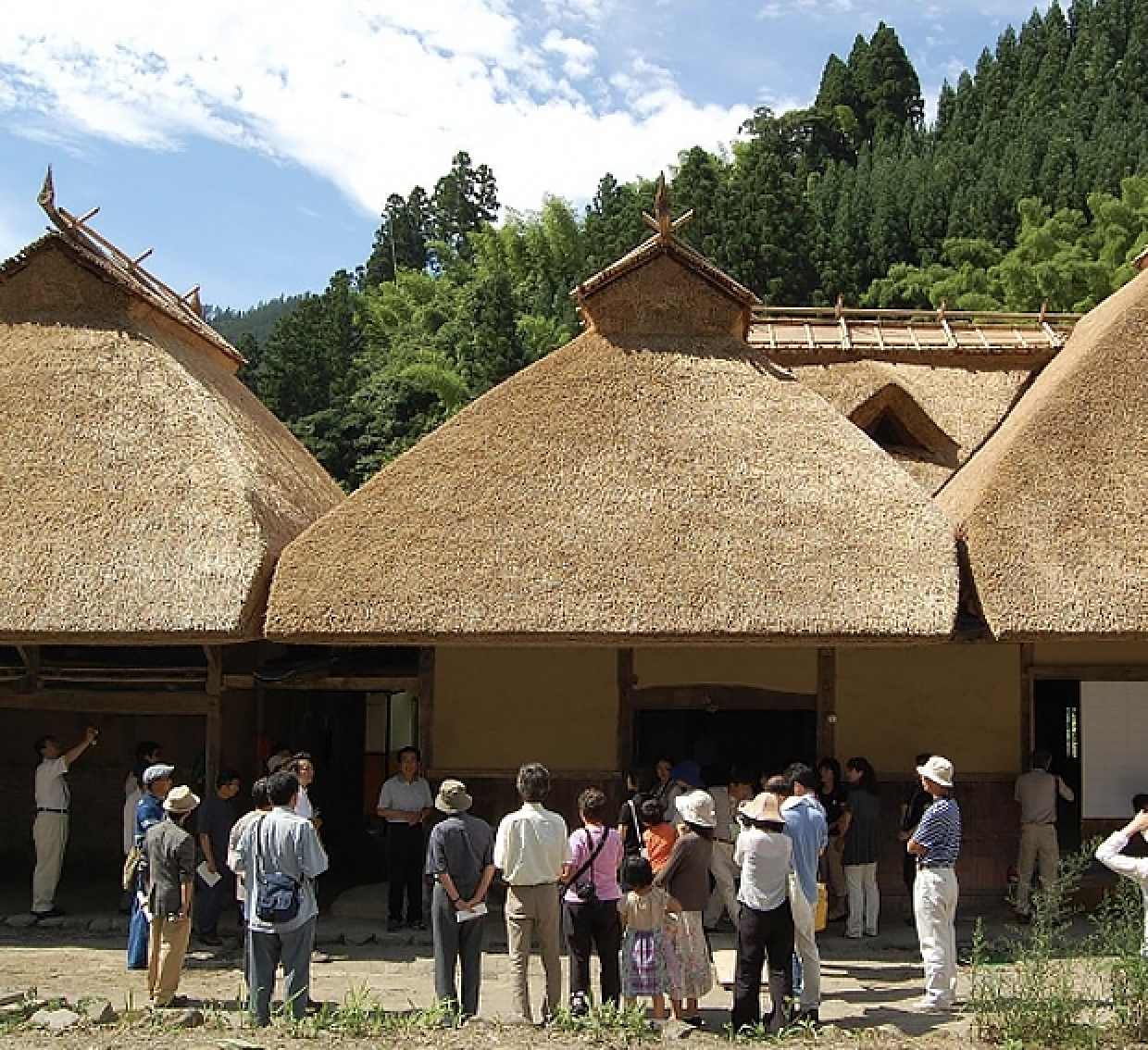民家としては珍しい国指定重要文化財に指定 山里に佇む“くど造り”民家
