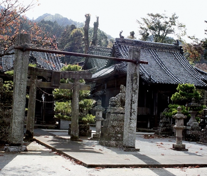 正月の三社参りで賑う「屋部宮地嶽神社」