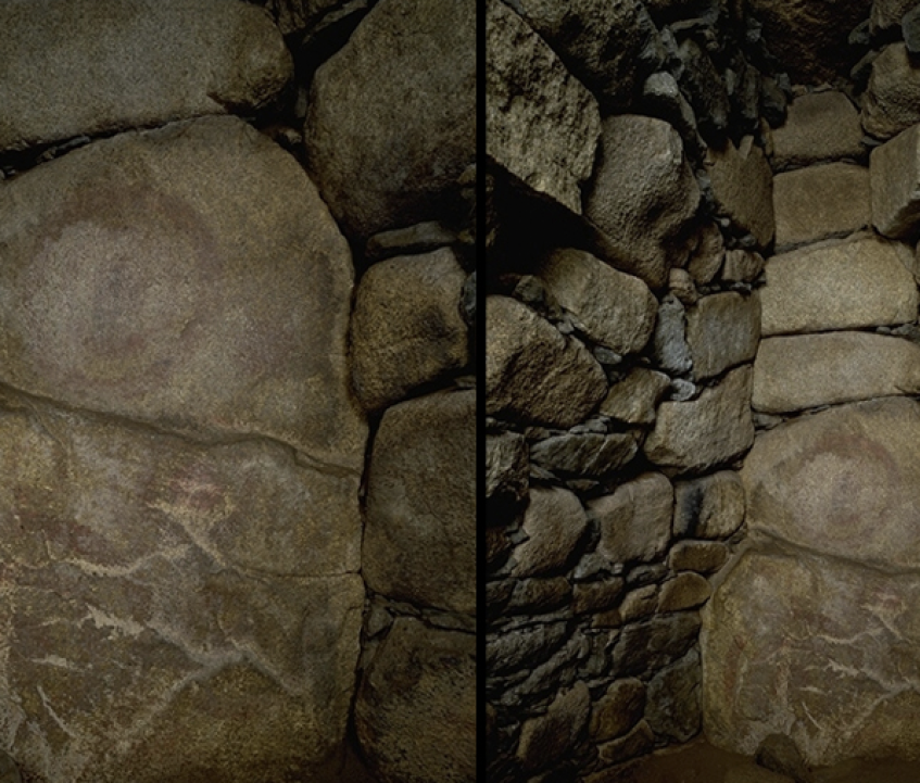複数の横穴式石室に描かれた壁画のある「古畑古墳」