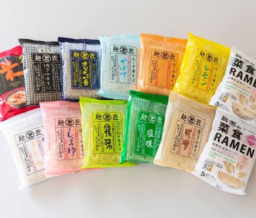 地元の良質な素材にこだわった麺づくりを行う、 (資)鳥志商店