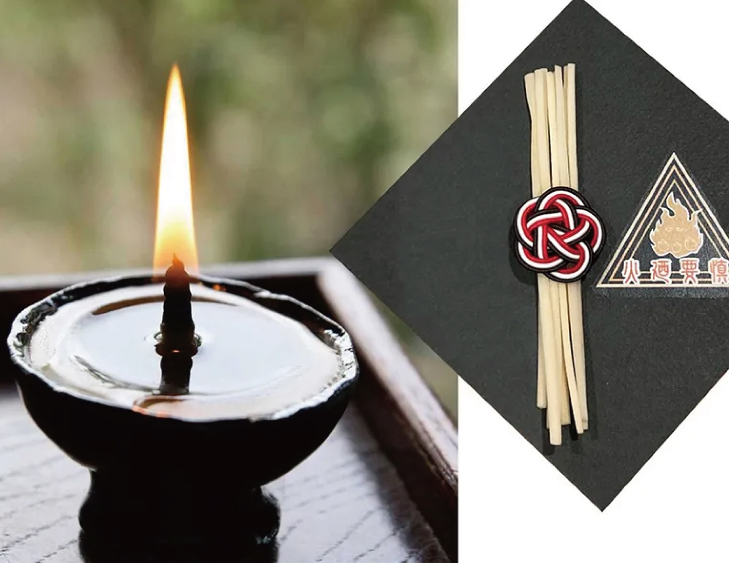 「癒やしの櫨キャンドル＆火除けの御守り」づくり